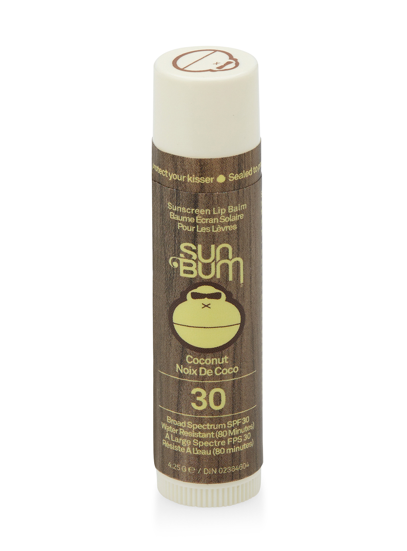 Sun Bum Coconut Spf 30 Sunscreen Lip Balm In Brown