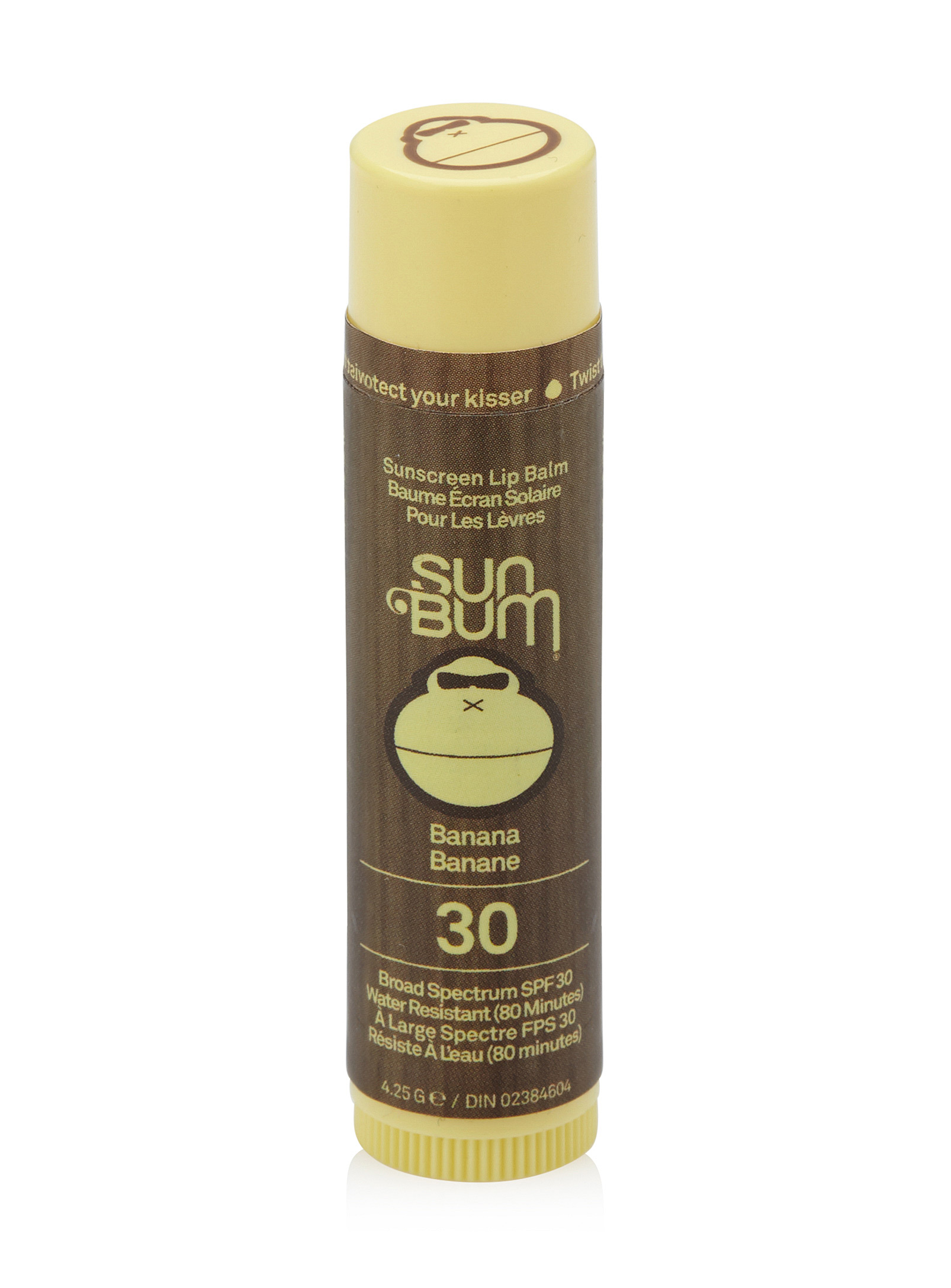 Sun Bum Banana Spf 30 Sunscreen Lip Balm In Brown
