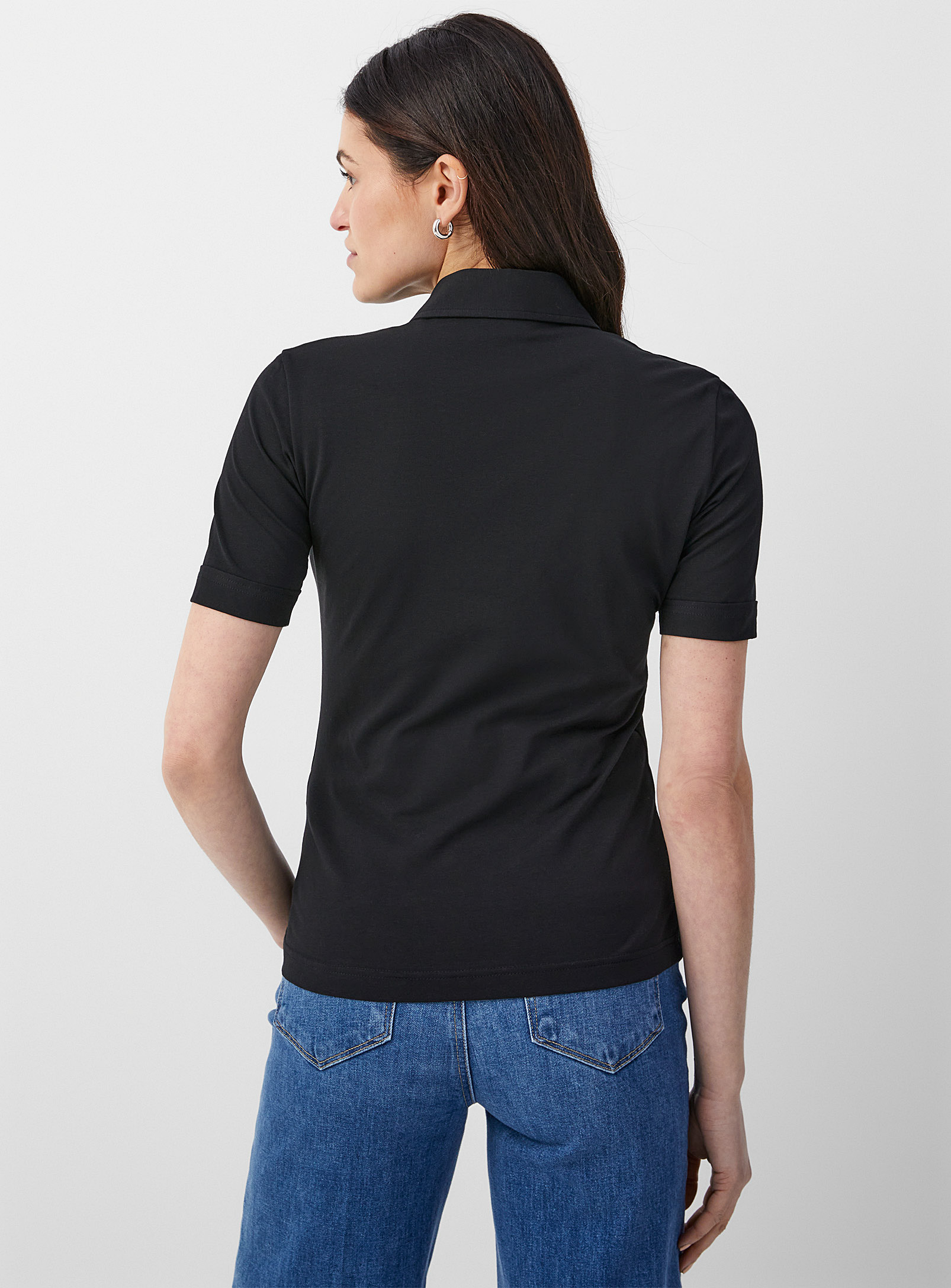 Filippa K - Le t-shirt chemise poche plaquée