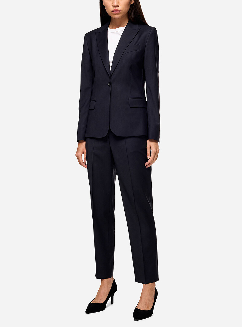 Sasha stretch cool wool fitted blazer product image 2