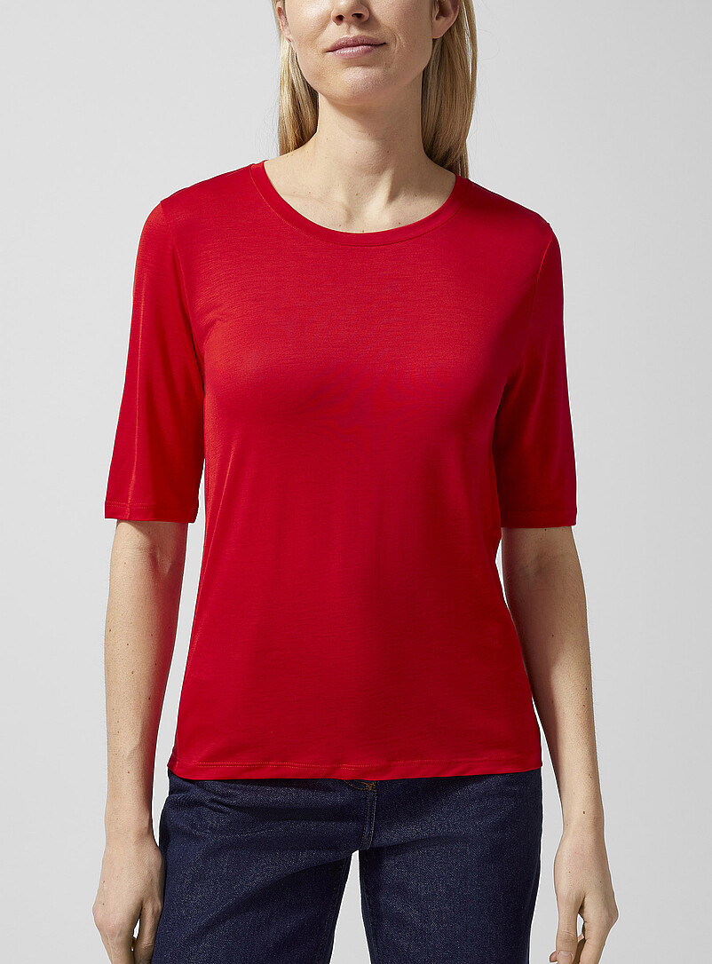 Elena Flowy Jersey T-Shirt