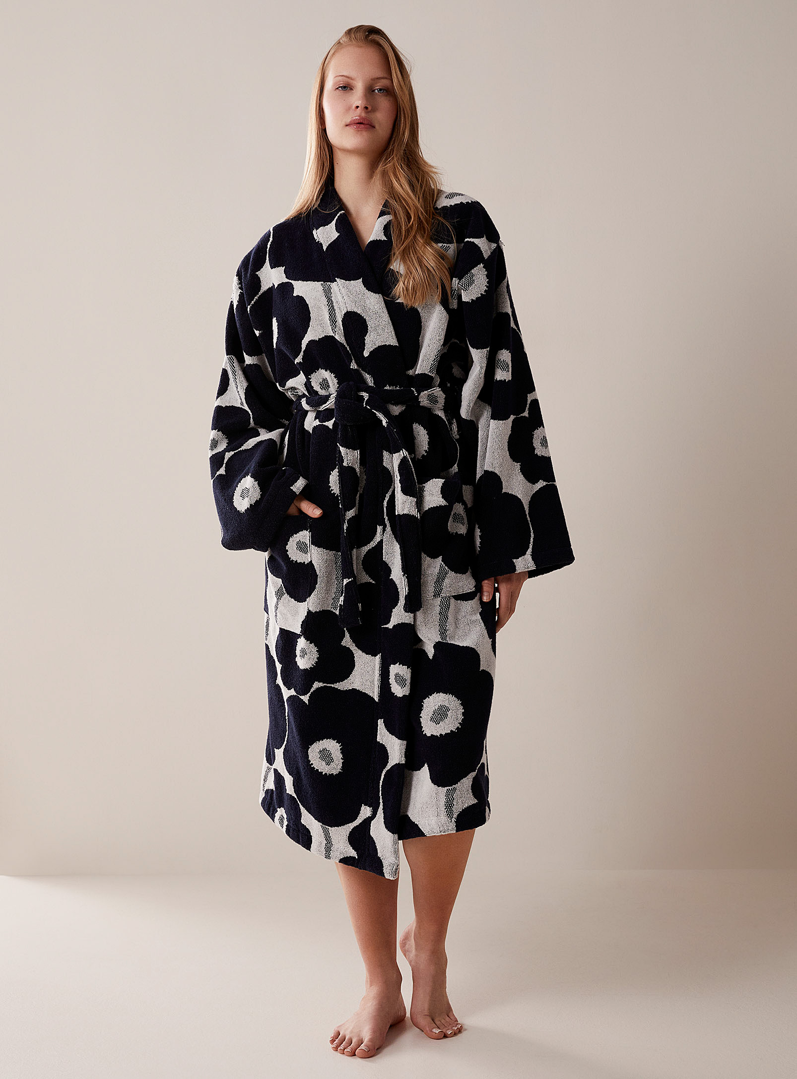 Miiyu - Women's Poppy terry robe