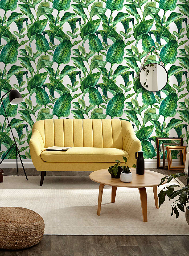Wynil Assorted Tropical foliage wallpaper strip