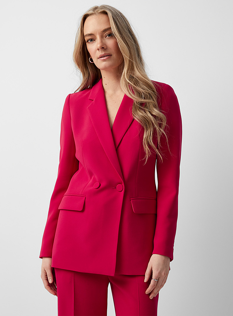 Judith & Charles Pink Noelle vibrant fuchsia jacket for women