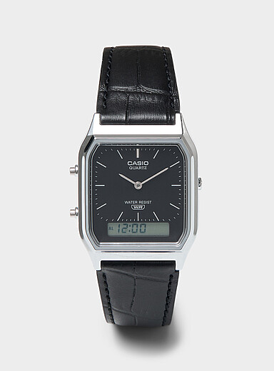 Black face vintage watch