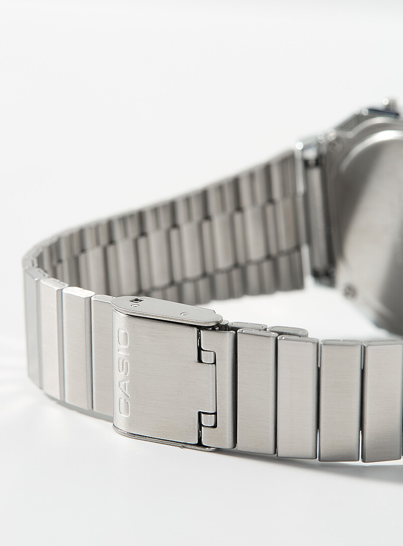 Silver vintage digital watch product image 2