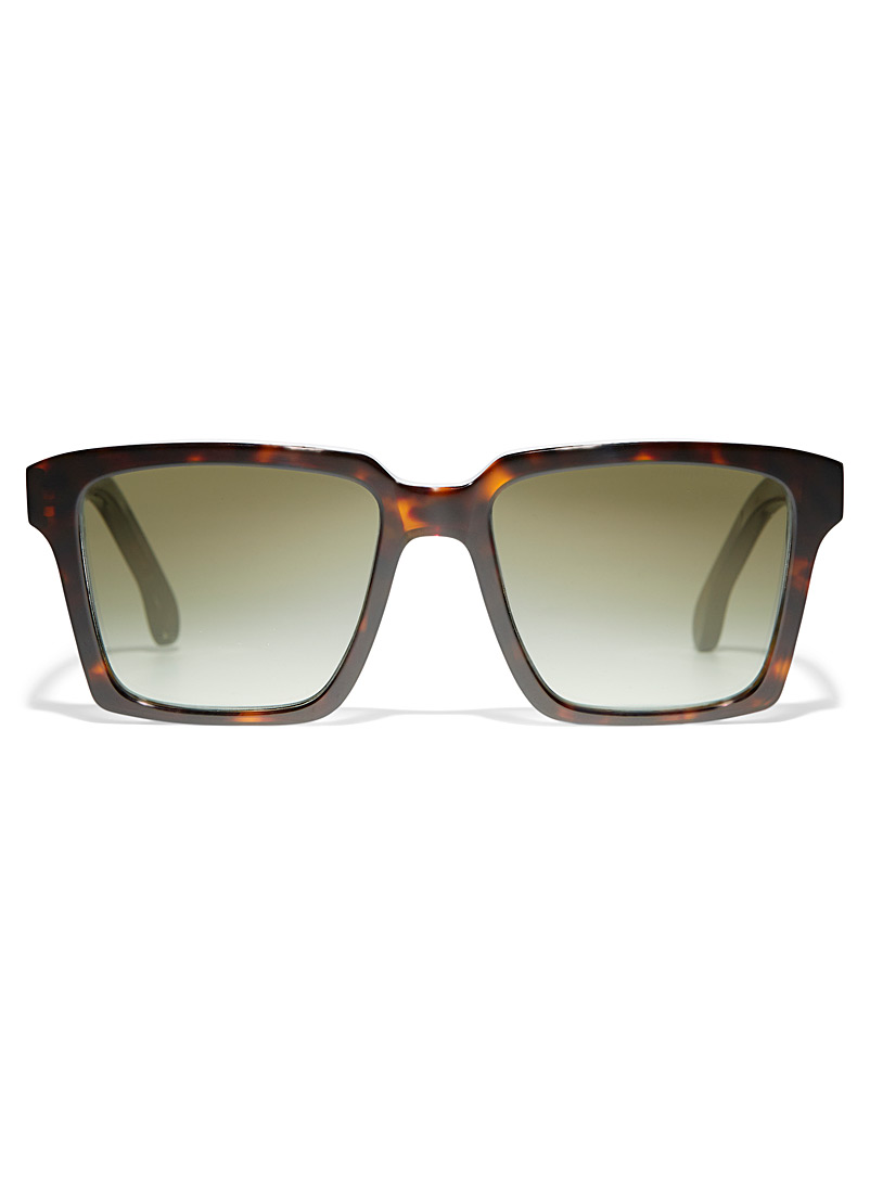 Paul Smith Patterned Brown Austin square sunglasses for men