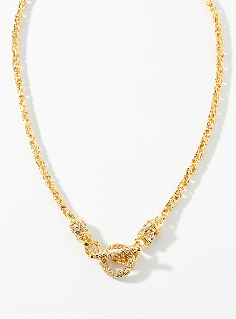Gas Bijoux Assorted Maglia gold necklace for women