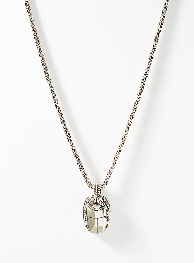 Gas Bijoux Silver Scarabee silver chain for women
