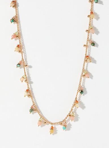Tangerine necklace