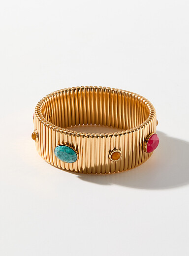 Le large bracelet jonc Strada