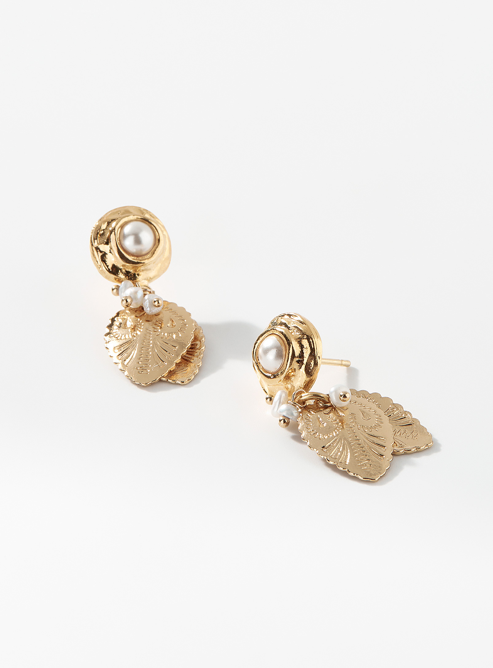 Gas Bijoux Mélodie Earrings In Gold