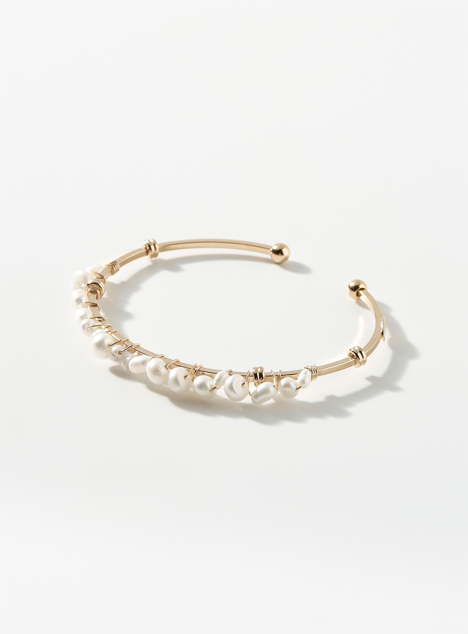 Gas Bijoux Calliope Cuff Bracelet In Gold