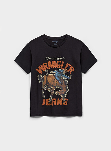 Wrangler Black Rodeo T-shirt for men