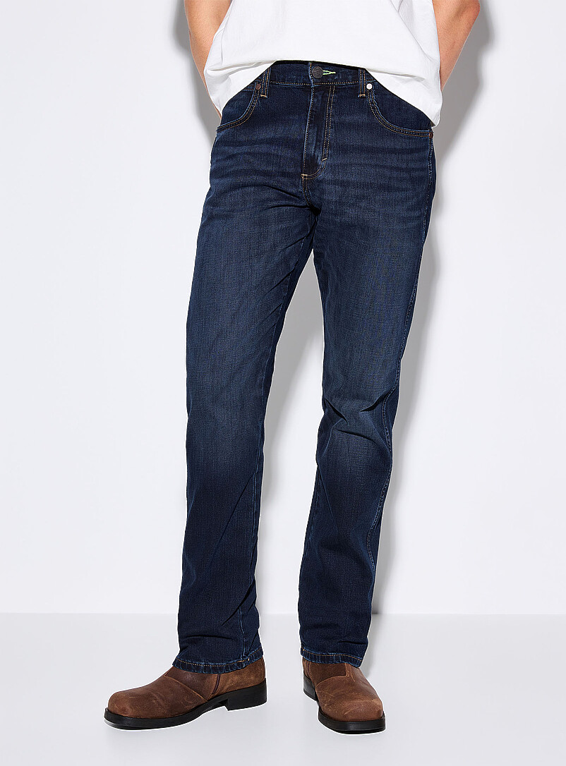 Retro indigo jean Straight, slim fit product image 2