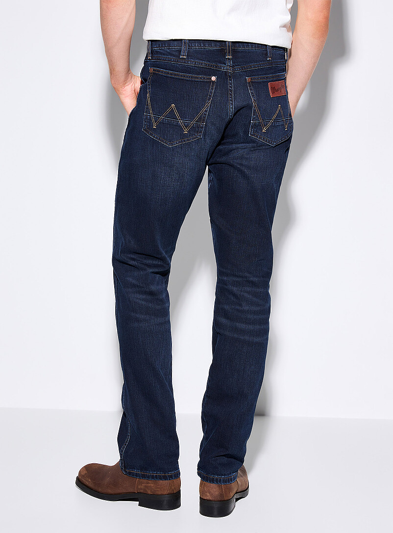 Retro indigo jean Straight, slim fit product image 3