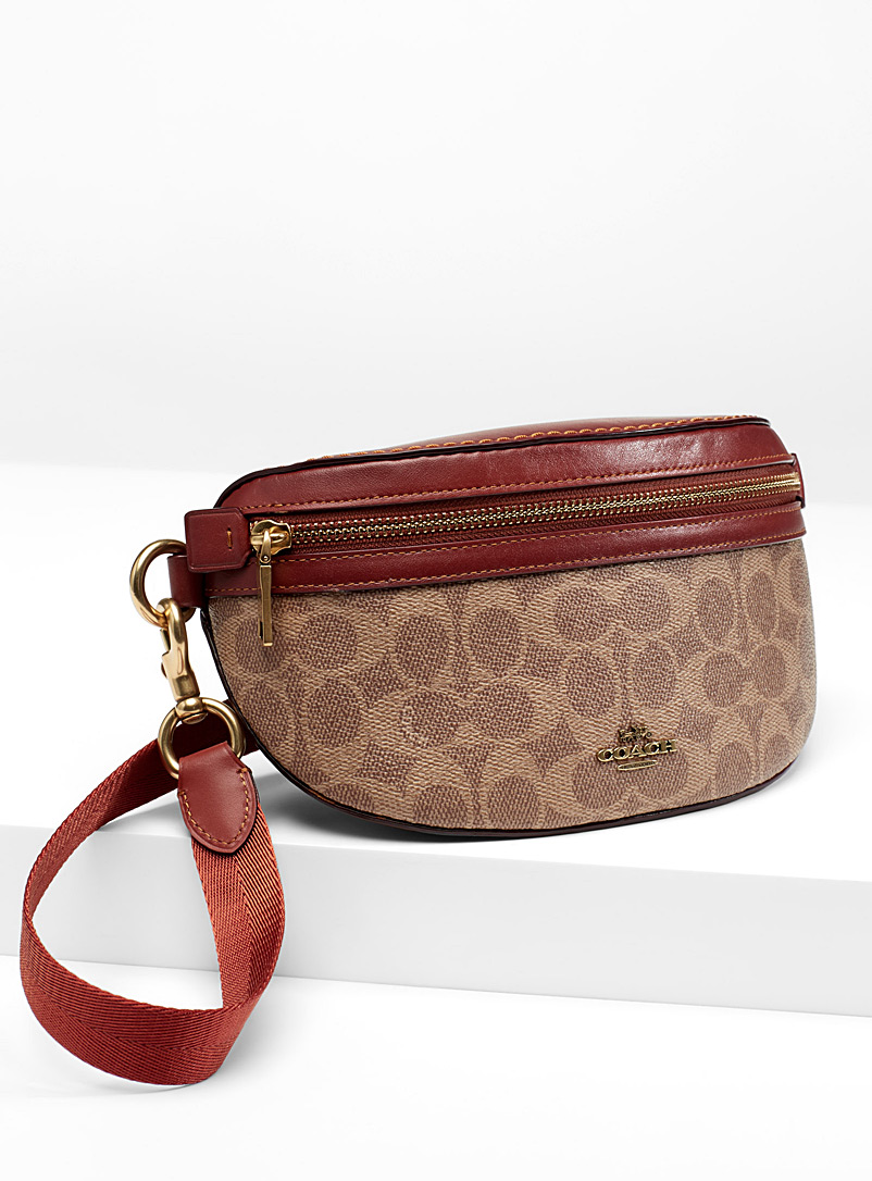 Signature canvas belt bag | Coach | Shop Women&#39;s Designer Bags Online | Simons