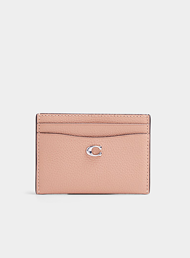 Signature leather flap wallet | Coach | Shop Women's Wallets
