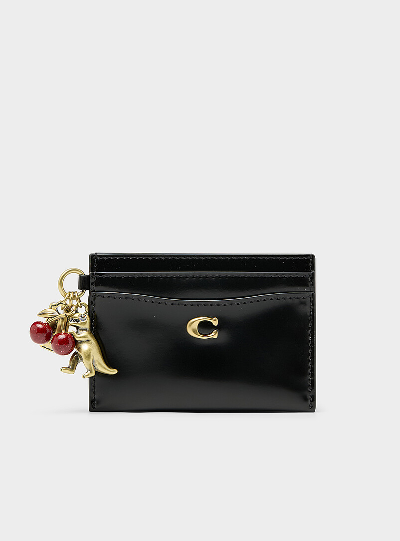 Portefeuille Femme Peterson En Cuir Verni Doré - Protection RFID Neuf Avec étiquettes 19,5x10 Cm