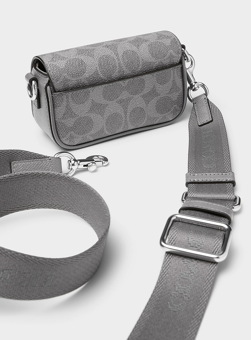 Monogram small shoulder bag | Coach | Men's Crossbody Bags| Simons
