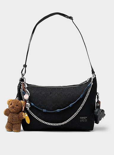 Leo shoulder bag with charms