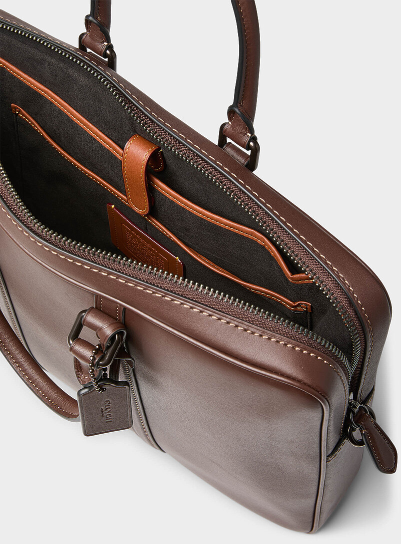Metropolitan briefcase | Coach | Men's Crossbody Bags| Simons