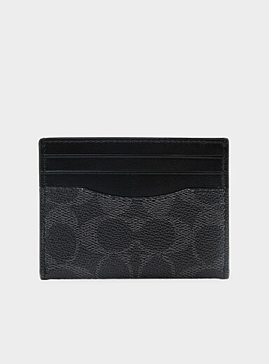 Le porte-cartes &eacute;pur&eacute; monogramme