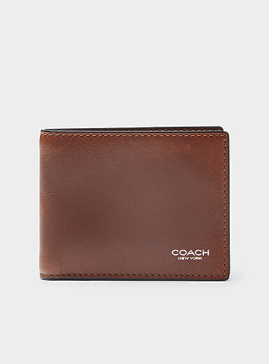 Distressed-finish minimalist wallet