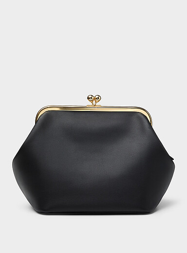 Le sac cuir Kisslock 27