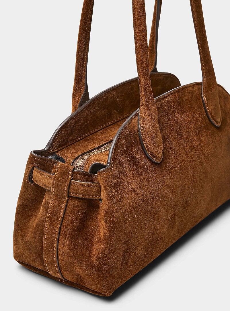 Empire soft suede shoulder bag product image 2