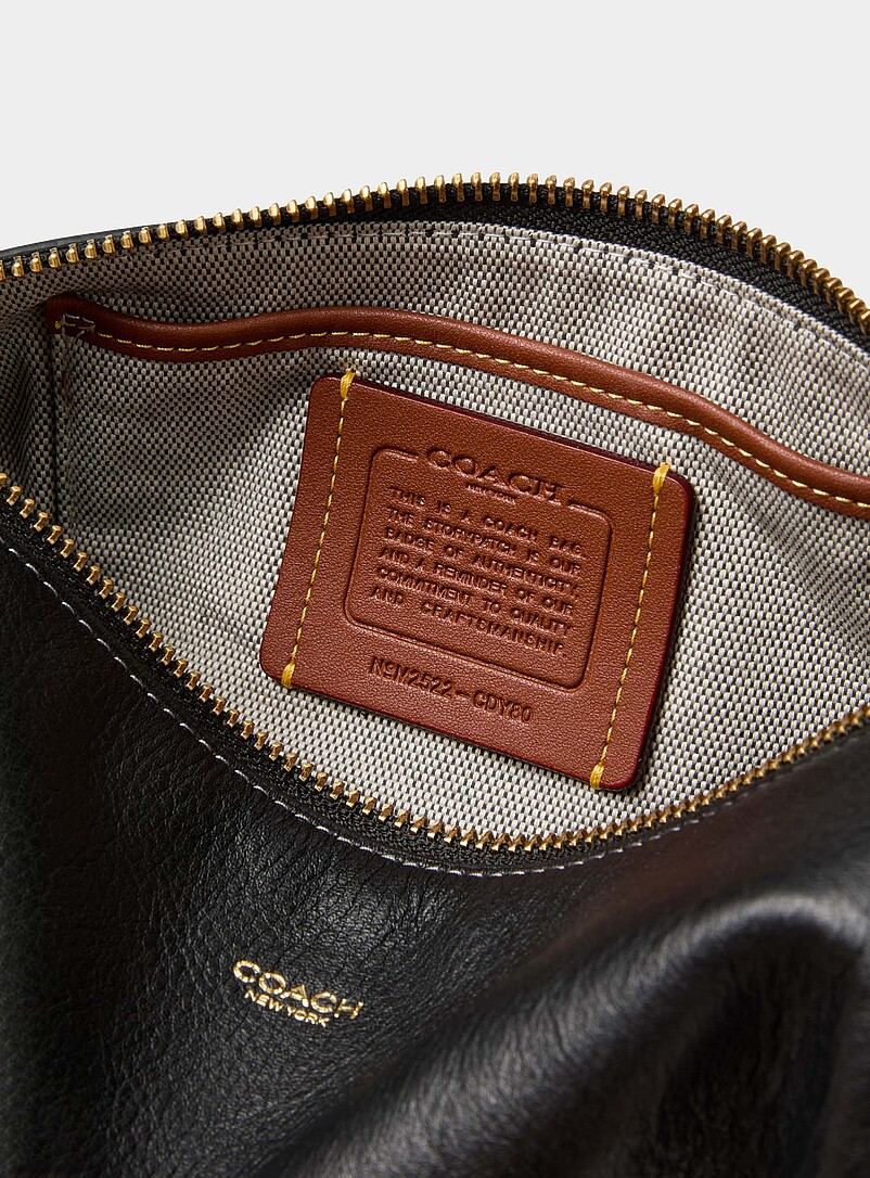 Small smooth leather cylinder bag product image 3