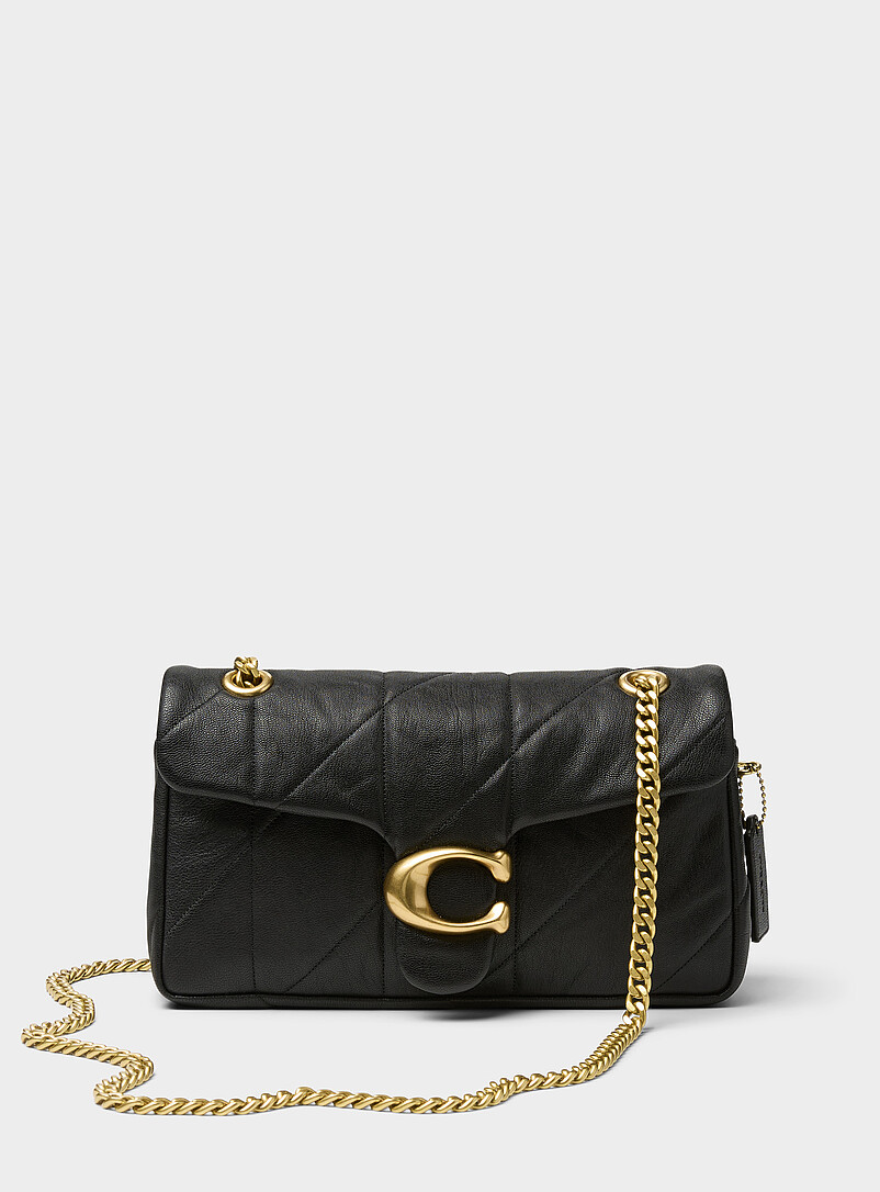 Tabby black quilted leather crossbody bag product image (primary)