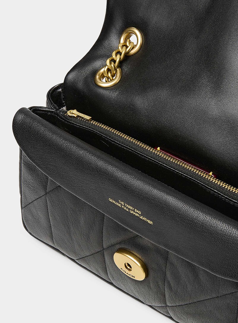 Tabby black quilted leather crossbody bag product image 3