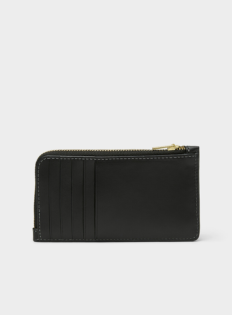 New York minimalist leather card holder product image 2