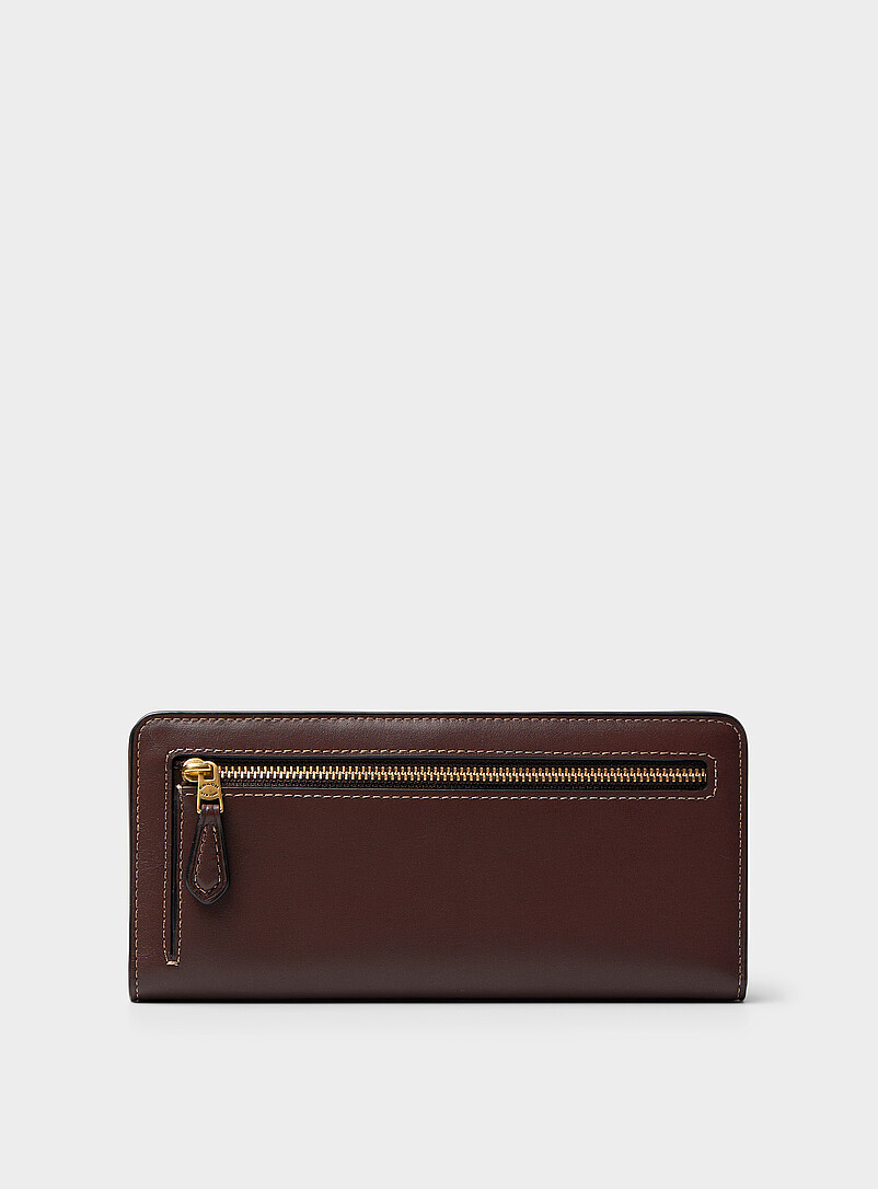 Leather thin wallet product image 2