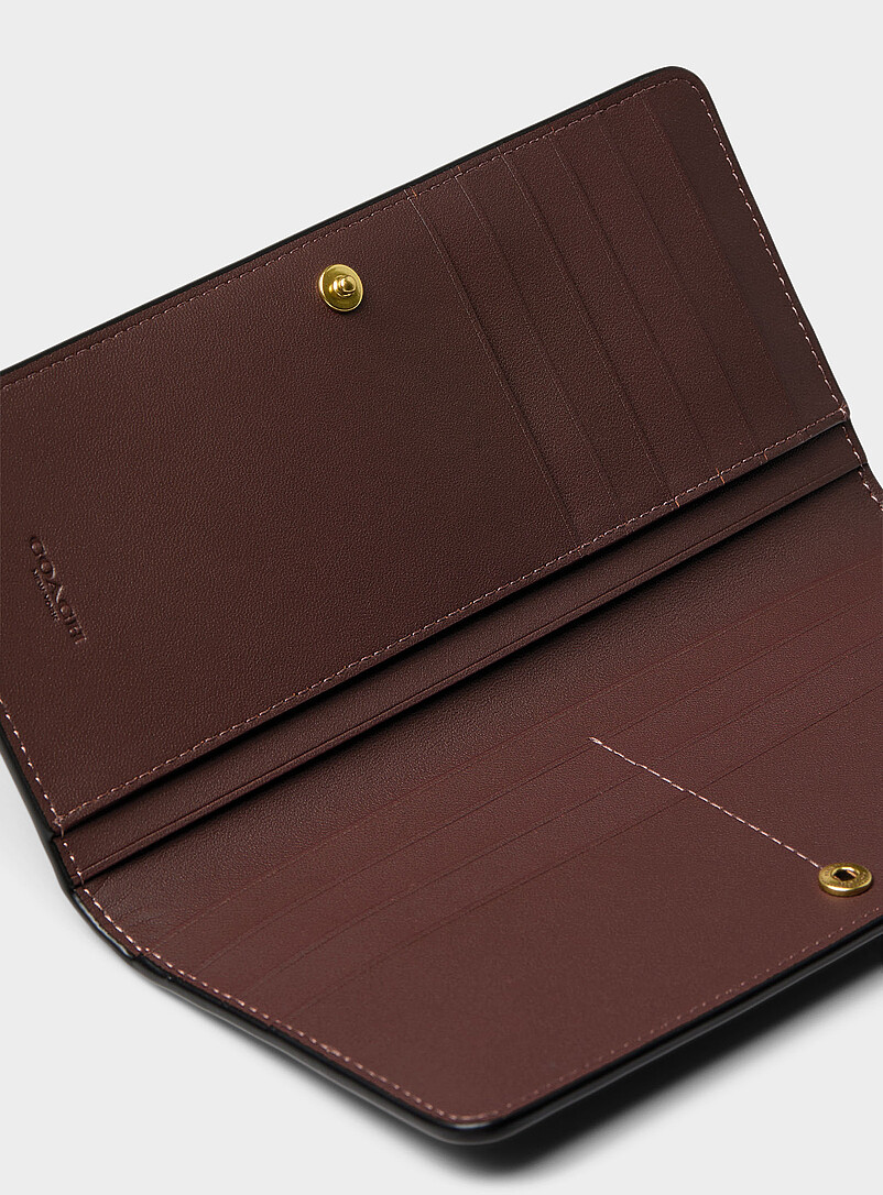 Leather thin wallet product image 3
