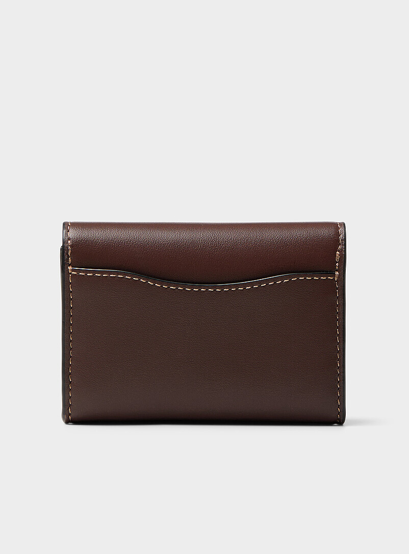 Minimalist leather bi-fold card holder product image 2