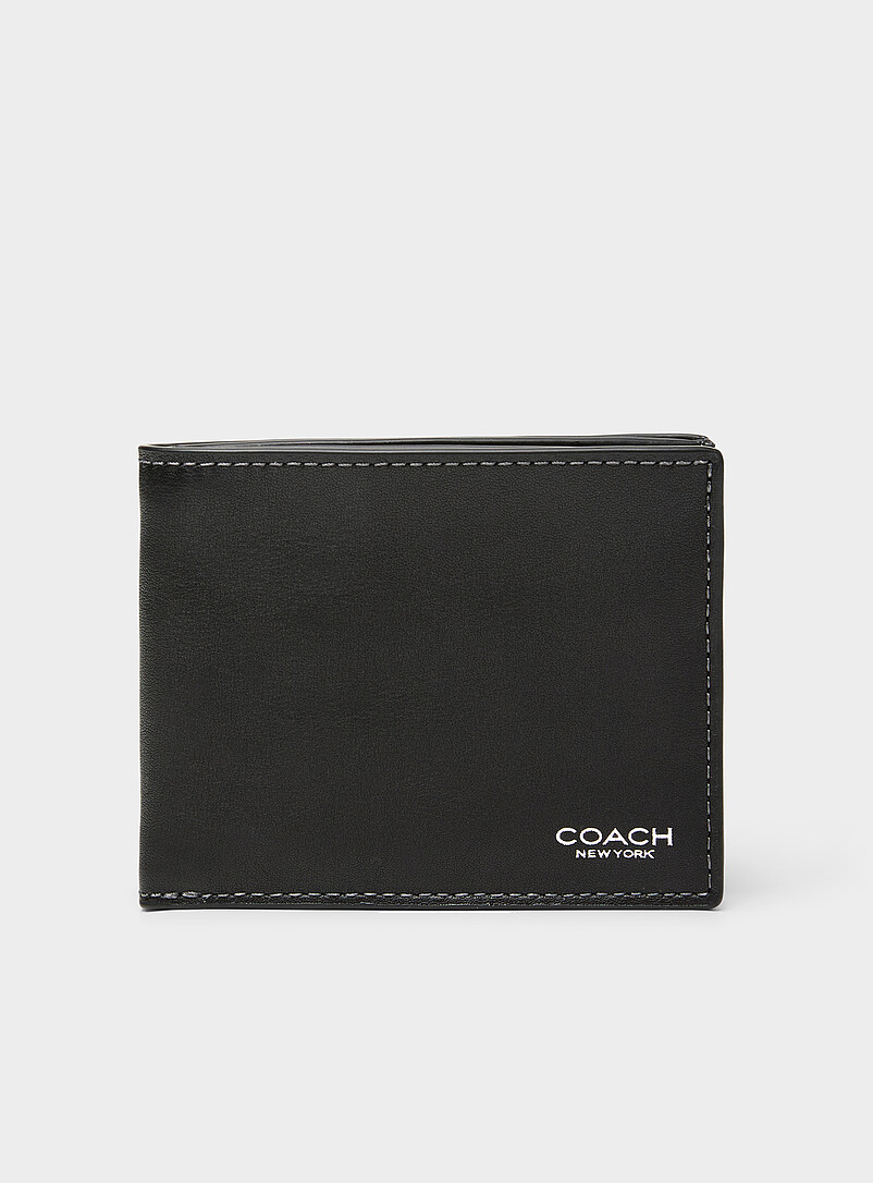 Embossed logo thin wallet product image (primary)