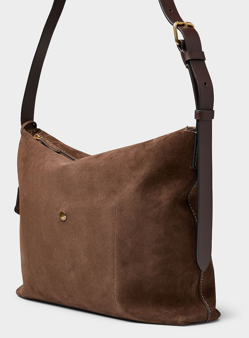 Mott 38 suede messenger bag product image 2