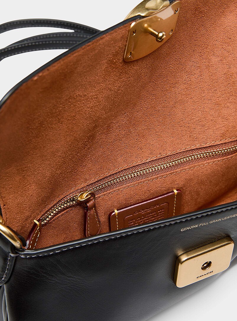 Jet leather shoulder bag product image 3