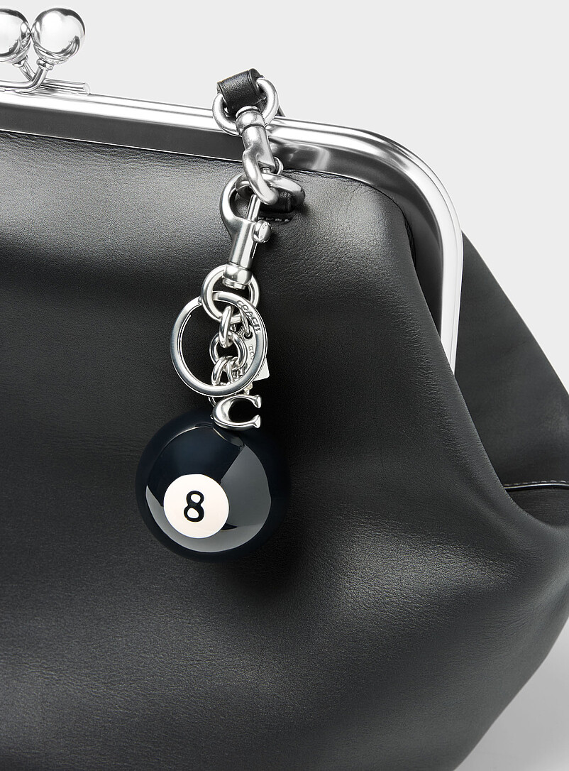 Pool ball charm key holder product image (primary)