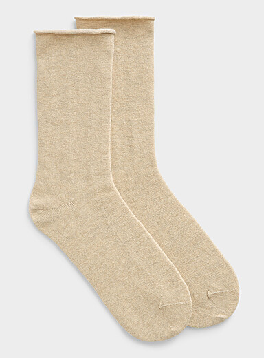 La chaussette ultrafine m&eacute;lange de laine m&eacute;rinos