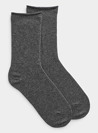 La chaussette ultrafine m&eacute;lange de laine m&eacute;rinos