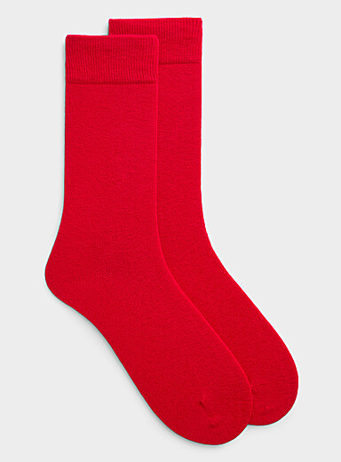 La chaussette m&eacute;lange de laine m&eacute;rinos responsable