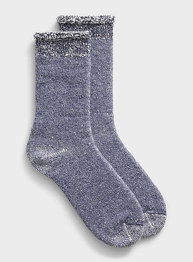La chaussette tricot &eacute;pais chin&eacute;