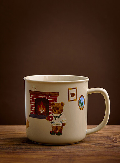 La tasse oursons au coin du feu <b>Collection de No&euml;l</b>