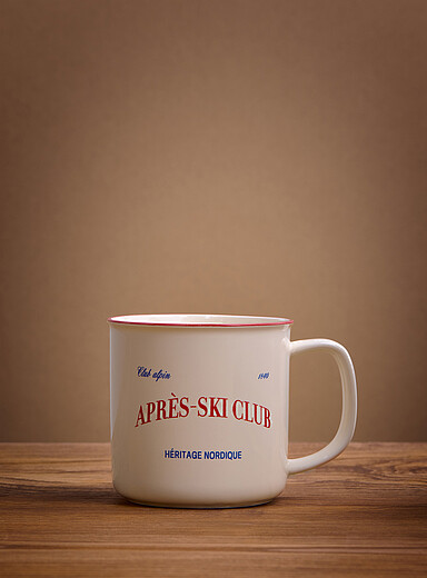 La tasse apr&egrave;s-ski club <b>Collection de No&euml;l</b>