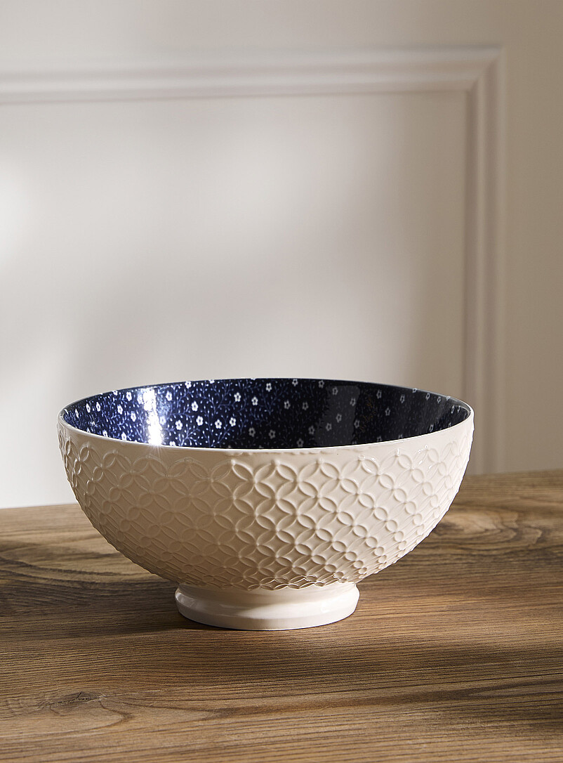 Large flowers bowl product image (primary)