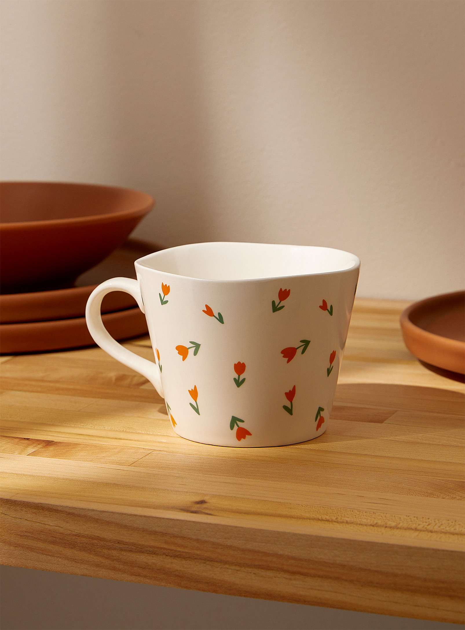 Simons Maison - Orange tulips mug