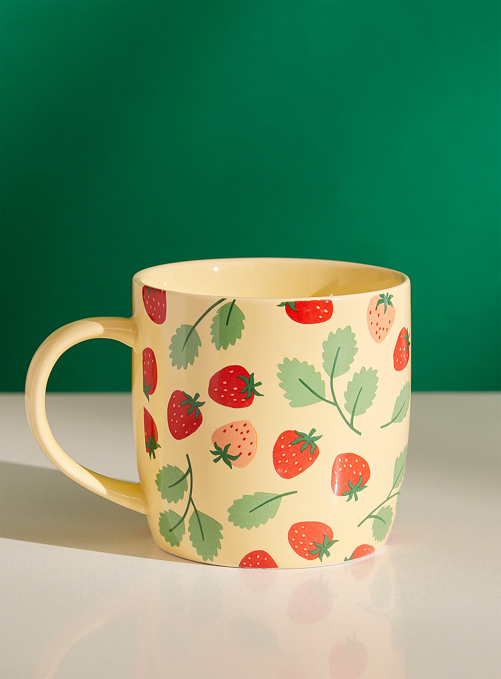 Simons Maison Wild Strawberries Mug In Multi